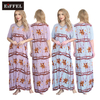 Dubai Loose Plus Size Casual Bat Sleeve Morden Women Abaya Productspecificatie