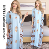 Dubai Loose Plus Size Casual Bat Sleeve Morden Women Abaya Productspecificatie