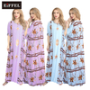 Dubai Loose Plus Size Casual Bat Sleeve Morden Women Abaya Productspecificatie