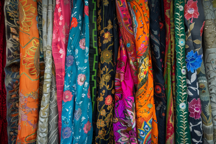 Modern Kaftans made from various fabrics