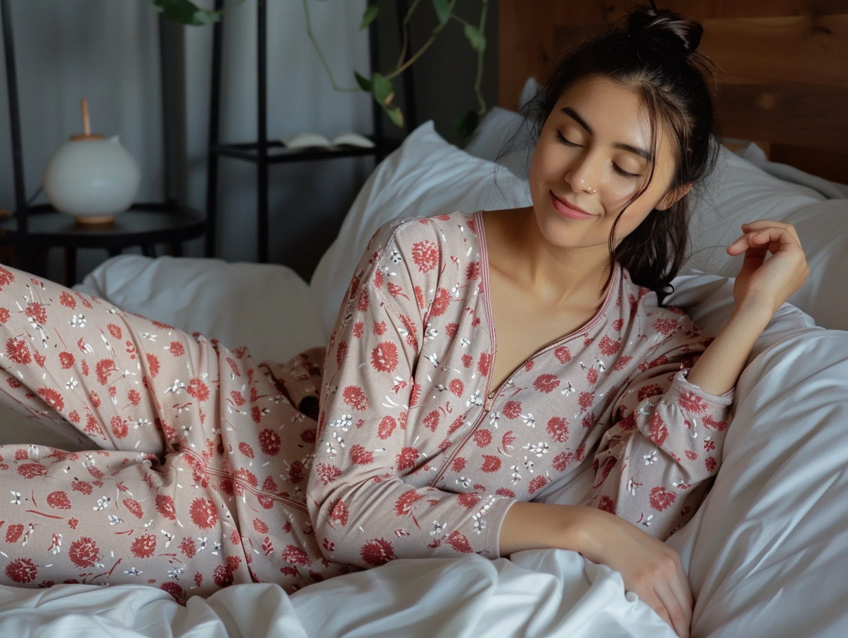 College students enjoying custom sleepwear