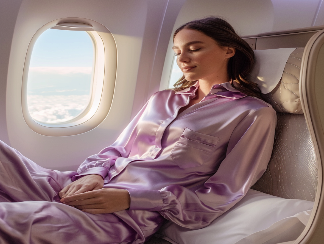 Traveling in Custom Sleepwear